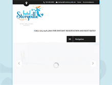 Tablet Screenshot of hotelstoryville.net